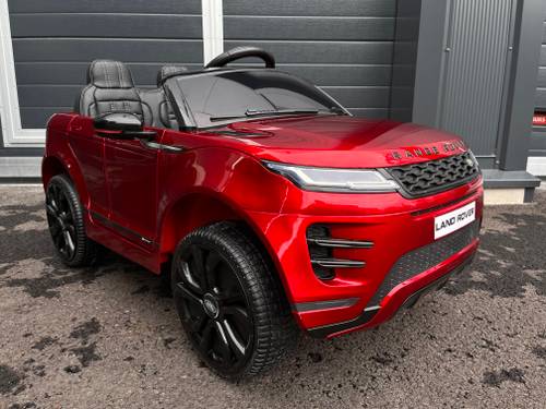 Laste elektriauto Range Rover Punane