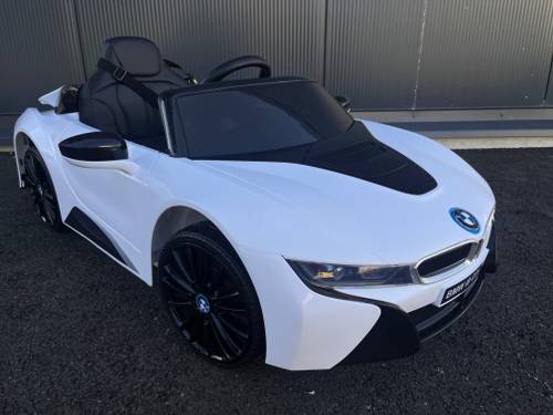 Laste Elektriauto BMW i8 elektriauto Valge